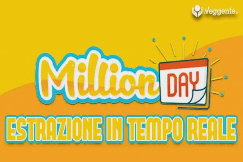 Million Day Oggi Lestrazione Di Mercoled Dicembre Numeri In Diretta