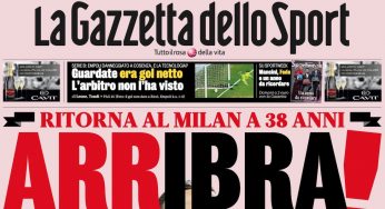 Le prime pagine sportive di oggi, venerdì 27 dicembre
