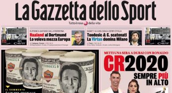 Le prime pagine sportive di oggi, lunedì 30 dicembre