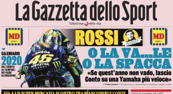 Le prime pagine sportive di oggi, giovedì 2 gennaio