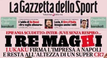 Le prime pagine sportive di oggi, martedì 7 gennaio