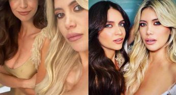 Wanda Nara, look a prova di gelo. Ma a posare in intimo sexy ci pensa la sorella
