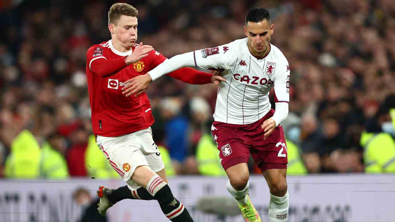 Aston Villa-Manchester United