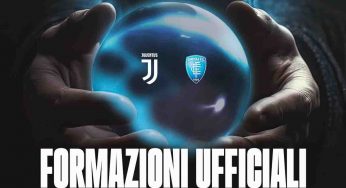 Formazioni ufficiali Juventus-Empoli: pronostico marcatori, ammoniti e tiratori