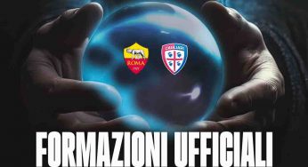 Formazioni ufficiali Roma-Cagliari: pronostico marcatori, ammoniti e tiratori