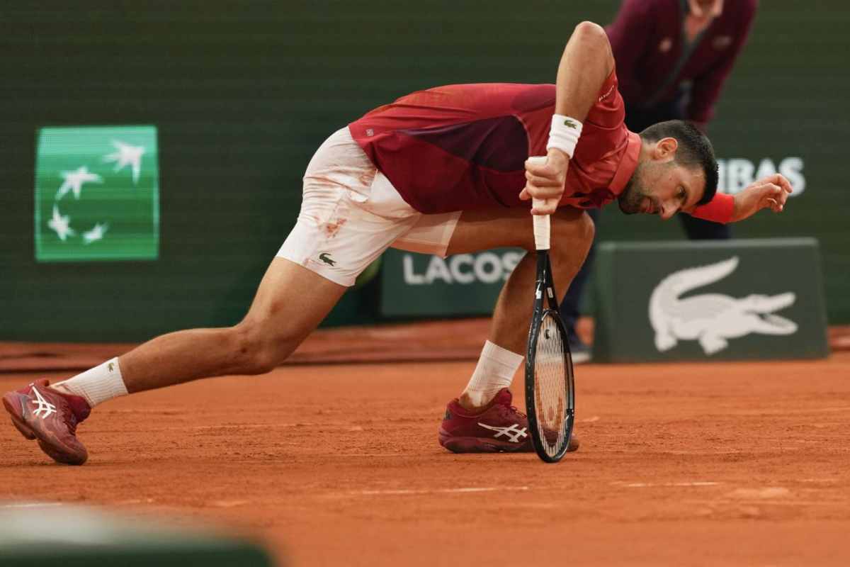 Disastro Djokovic, rischia le Finals