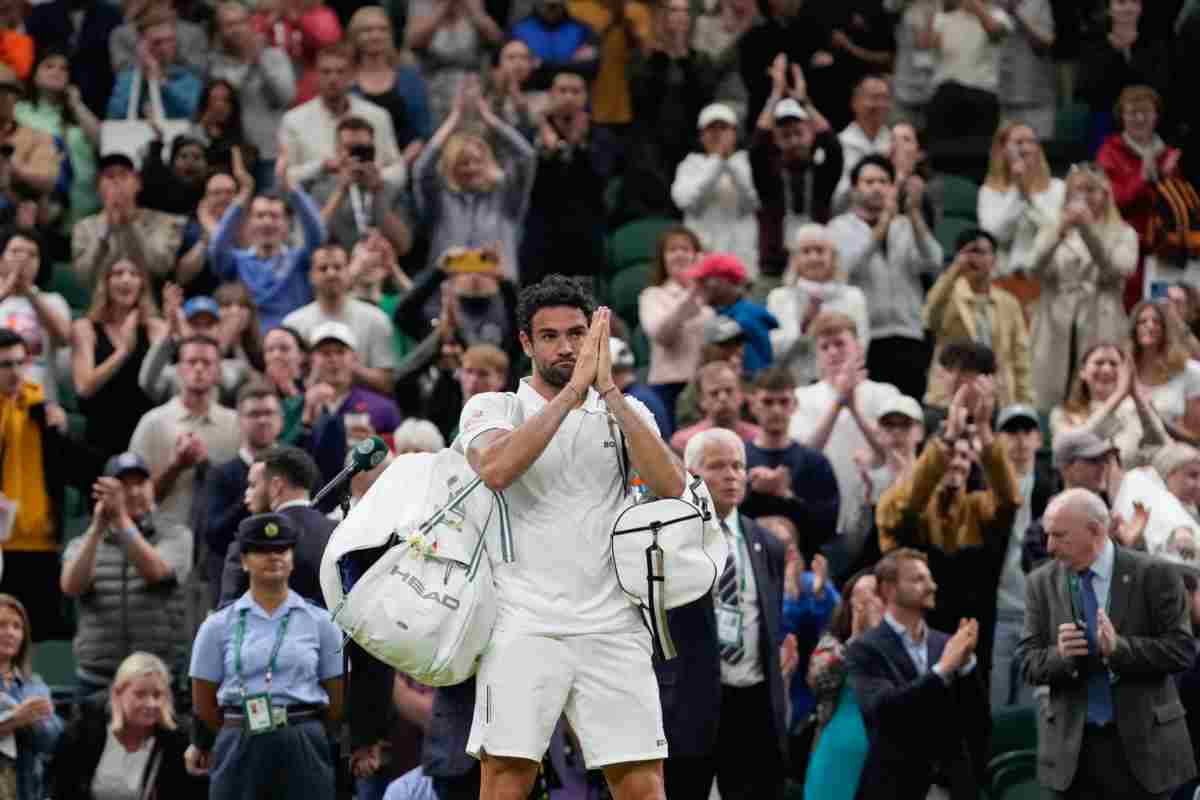 Berrettini-Sinner, è successo in campo