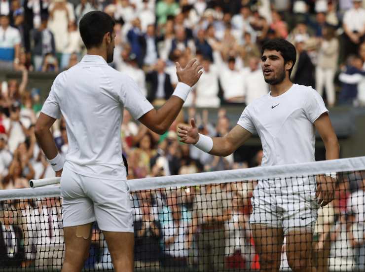 Sesto testa a testa tra Alcaraz e Djokovic