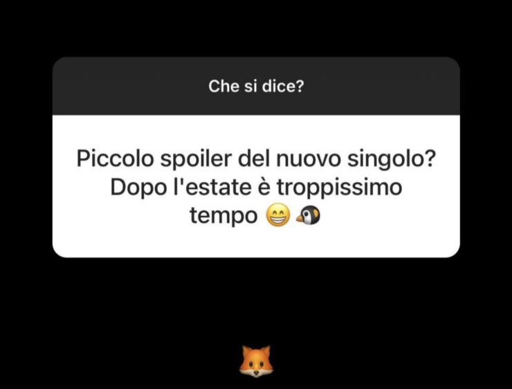 Sinner spoiler Instagram Pinguini tattici nucleari