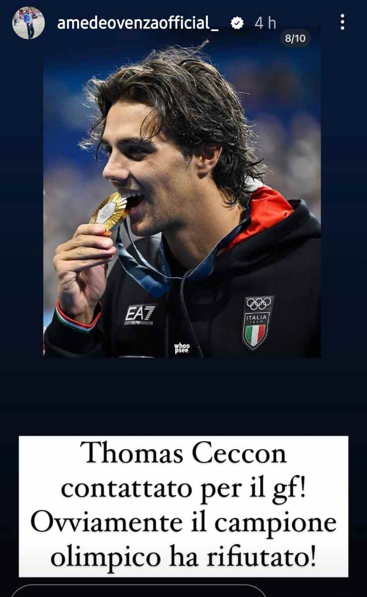 Ceccon al Grande Fratello rifiuta proposta