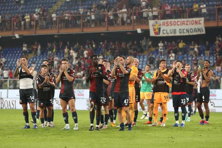 Il Genoa e quell'attacco rivoluzionato