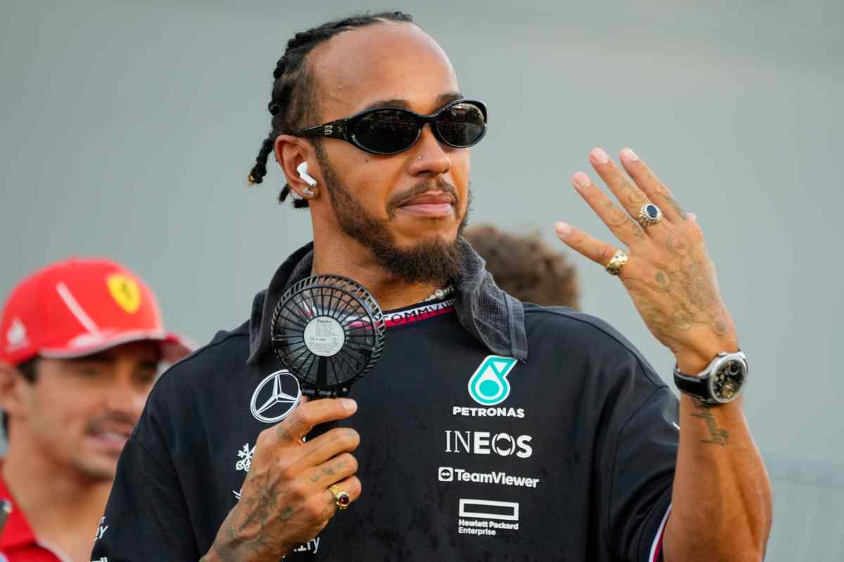 Hamilton in MotoGP