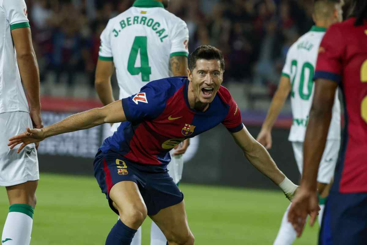 Osasuna-Barcellona, Liga