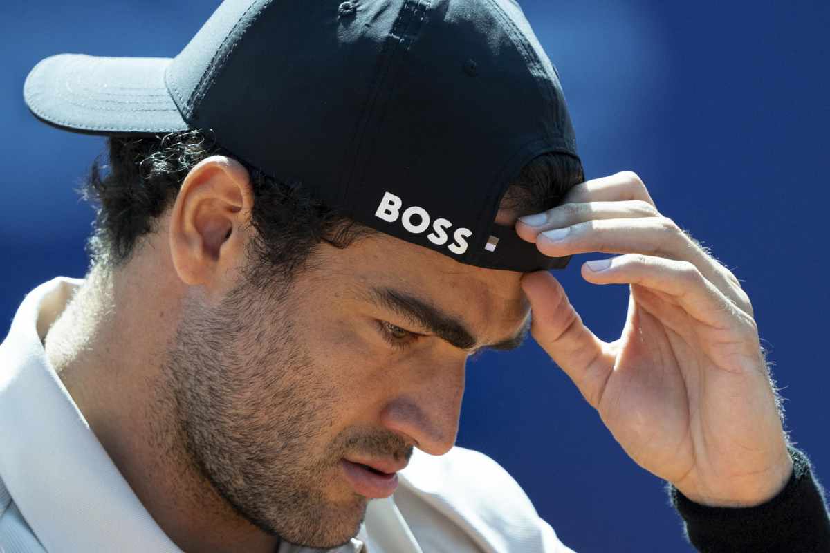 Berrettini infortunio sfogo Bertolucci