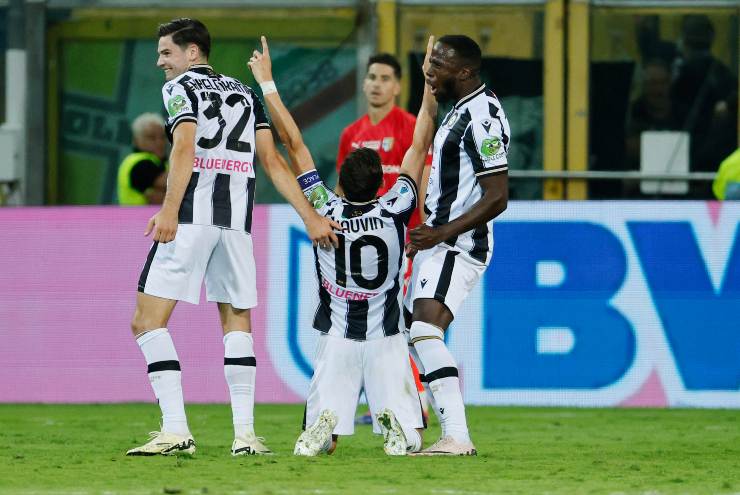 L'Udinese dopo 4 turni ha fatto più punti di tutti 