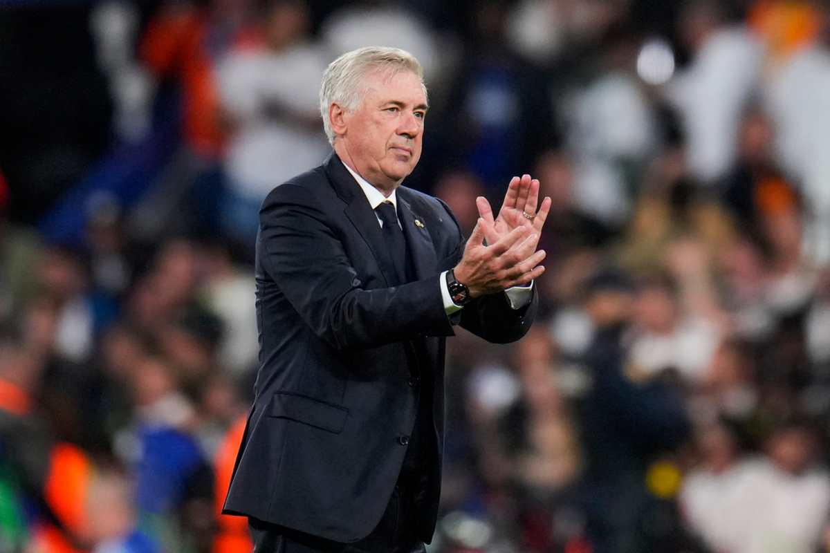 Ancelotti, allenatore del Real Madrid