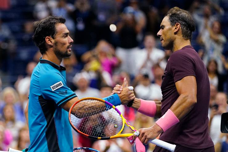 Fabio Fognini messaggio ritiro Nadal