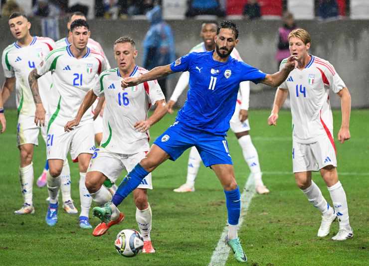 Israele ancora inchiodata a zero punti in Nations League 