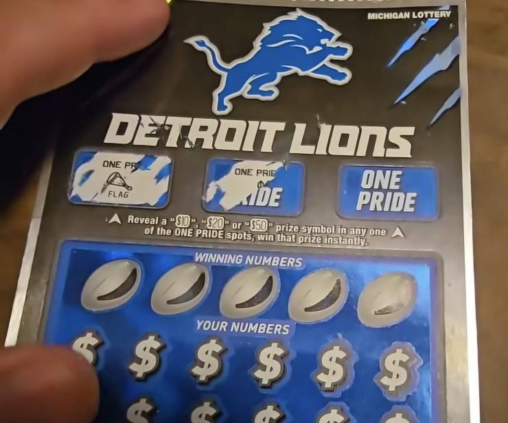 Gratta e vinci Detroit Lions