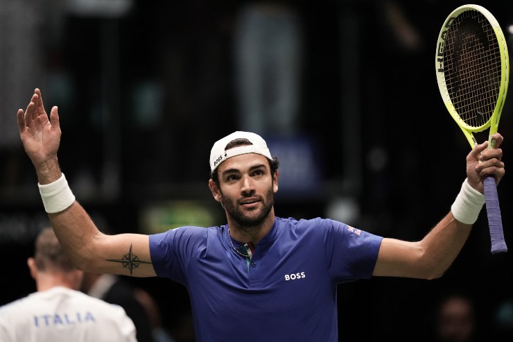 Berrettini primo classifica servizio