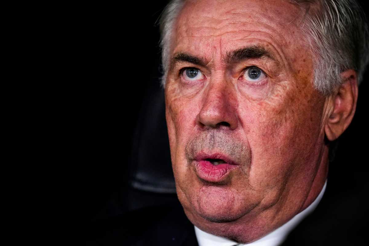 L'allenatore del Real Madrid Carlo Ancelotti