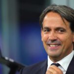 L'allenatore dell'Inter Simone Inzaghi