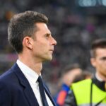 L'allenatore della Juventus Thiago Motta