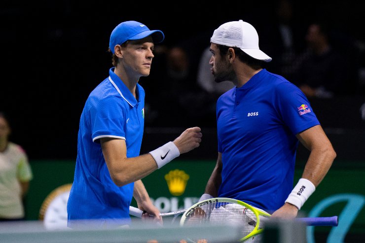 Matteo Berrettini e Jannik Sinner