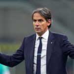 L'allenatore dell'Inter Simone Inzaghi