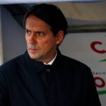 L'allenatore dell'Inter Simone Inzaghi