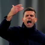 L'allenatore della Juventus Thiago Motta