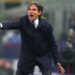 L'allenatore dell'Inter Simone Inzaghi