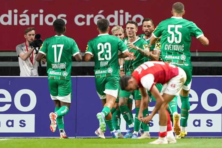 I giocatori del Rapid Vienna