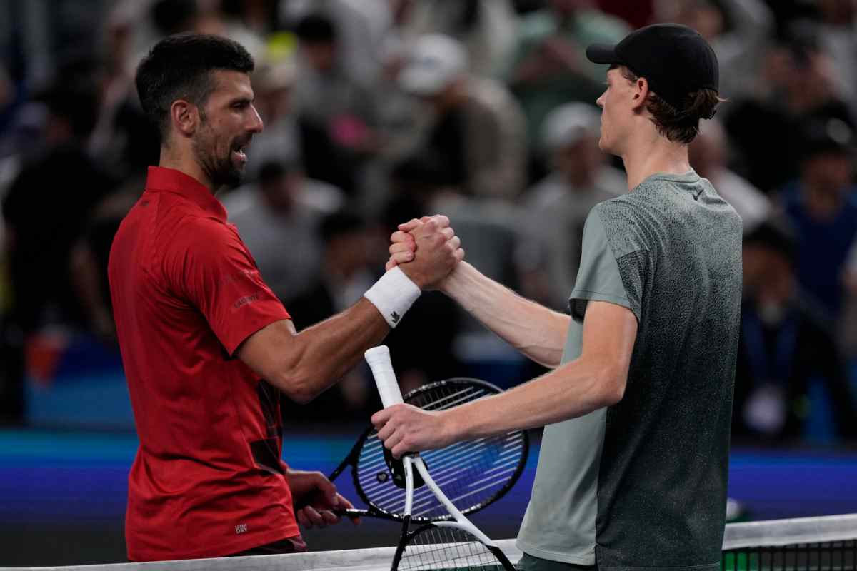 Rivelazione shock su Sinner: Djokovic da non credere