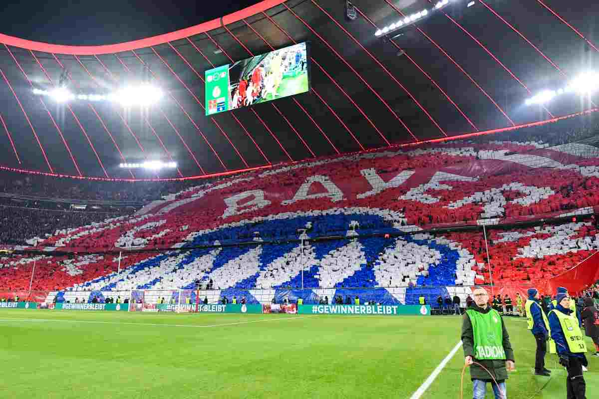 I tifosi del Bayern Monaco