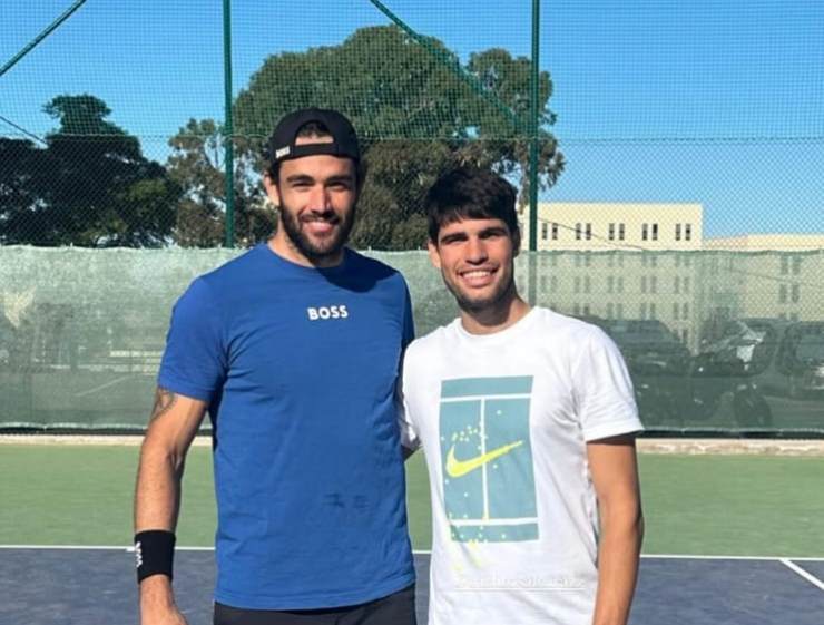 Berrettini e Alcaraz