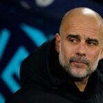 L'allenatore del Manchester City Guardiola