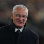 L'allenatore della Roma Claudio Ranieri