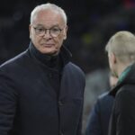 L'allenatore della Roma Ranieri