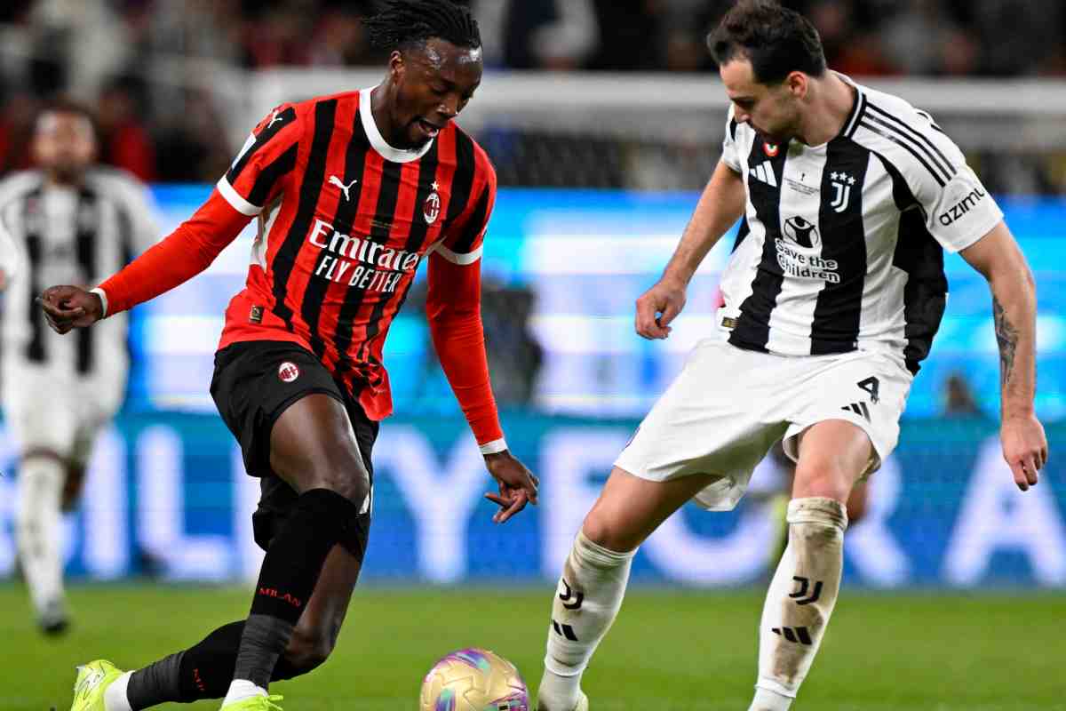 Pronostico Juventus Milan: non accade dall’ultimo precedente in Serie A