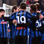 I giocatori dell'Atalanta