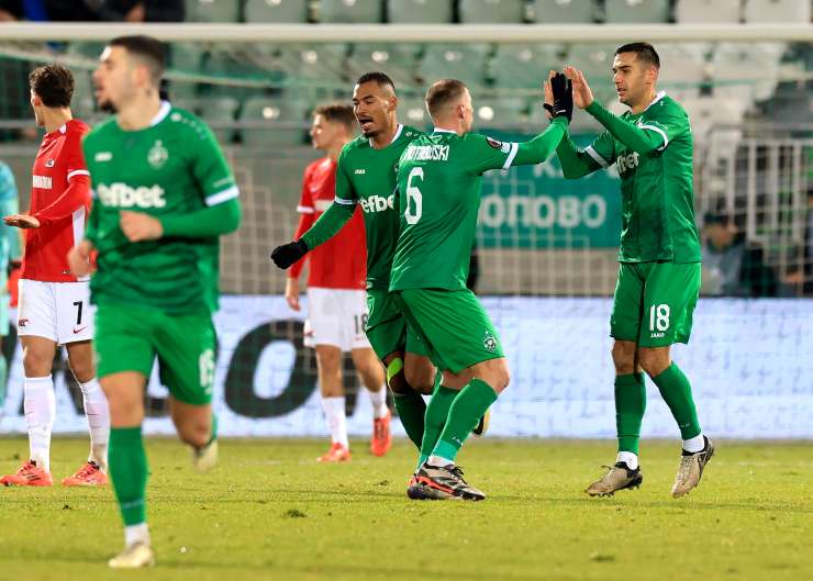 I giocatori del Ludogorets