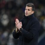 L'allenatore della Juventus Thiago Motta