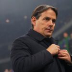 L'allenatore dell'Inter Simone Inzaghi