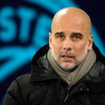 L'allenatore del Manchester City Guardiola