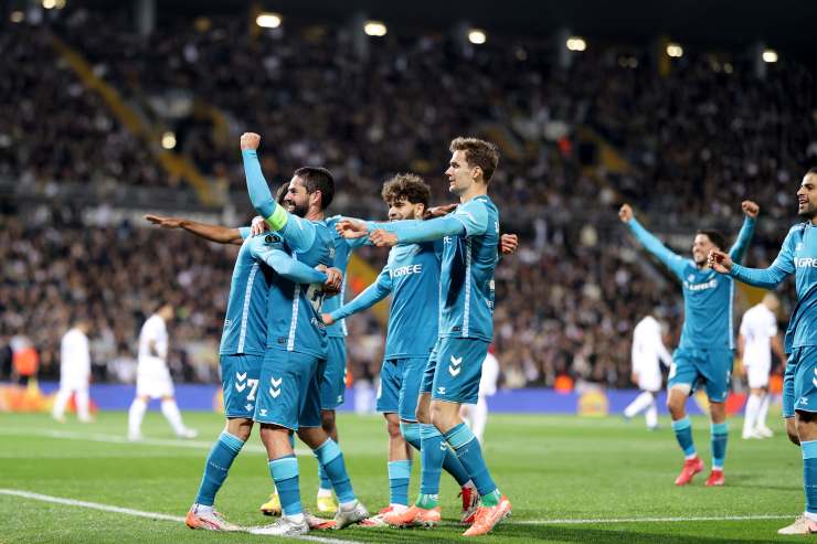 Il Betis esulta 