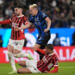 Frattesi e Theo Hernandez in azione
