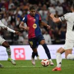 Yamal in azione contro il Real Madrid